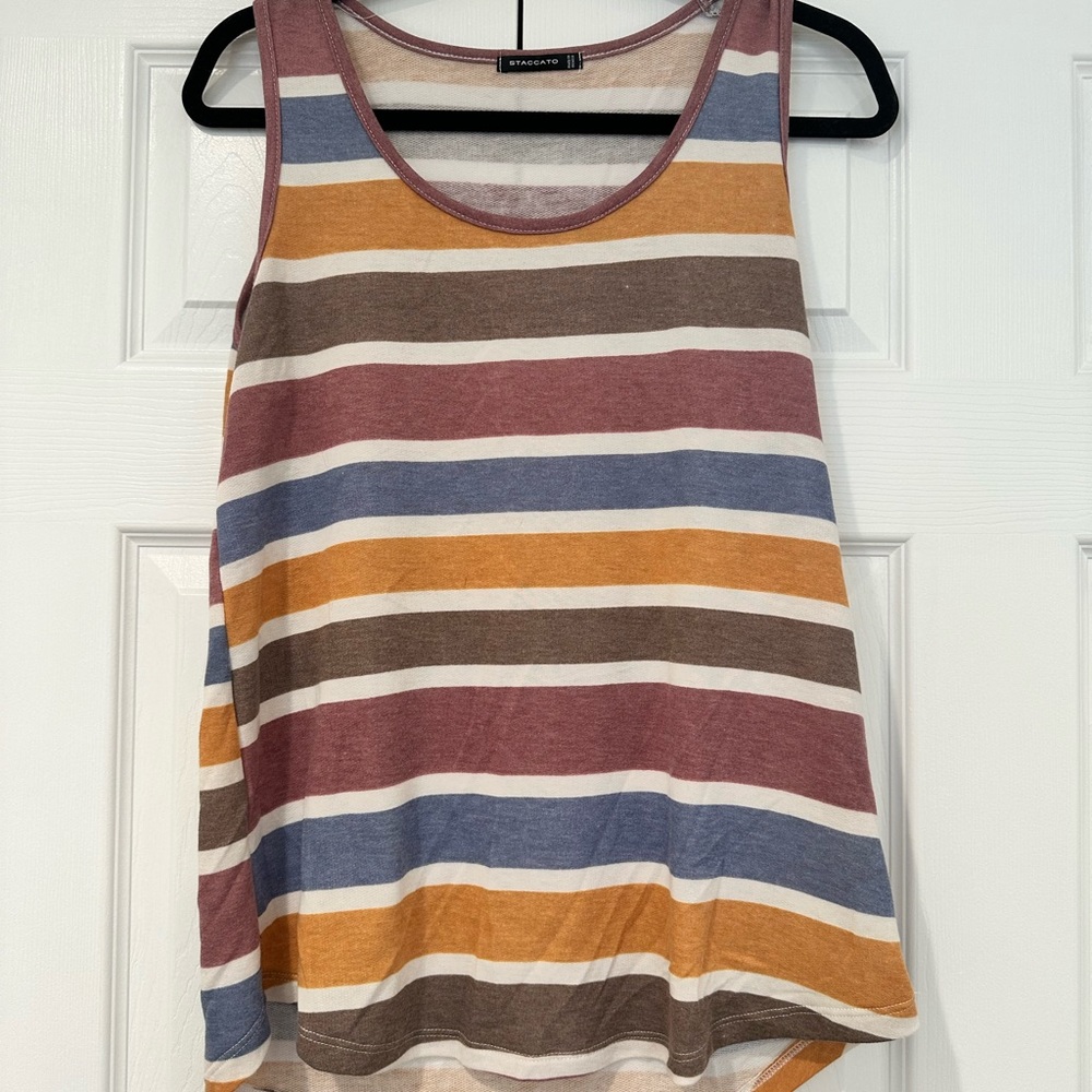 Staccato Striped Tank